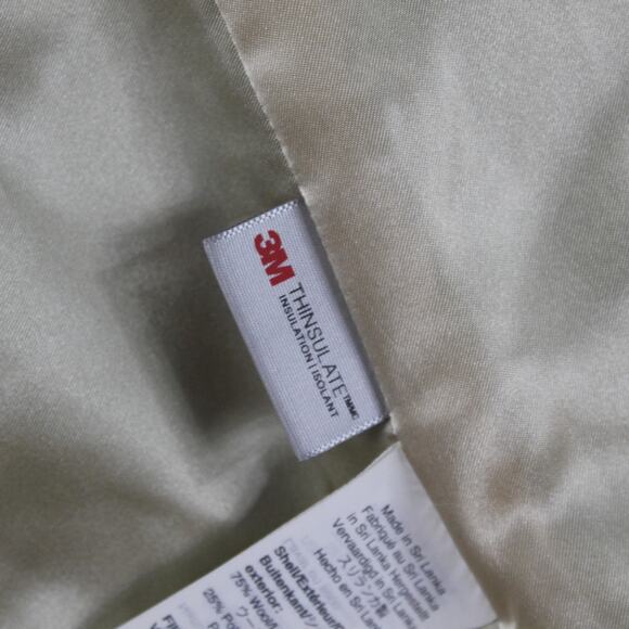 J Crew Coat Women 00P Lady Day Italian Double Cloth Wool Blend Green Long Peacoa - Picture 11 of 15